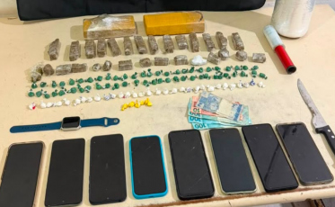 Três homens são presos por tráfico de drogas no município de Turvo