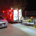 Colisão entre carro e moto deixa mulher gravemente ferida em Jaguaruna