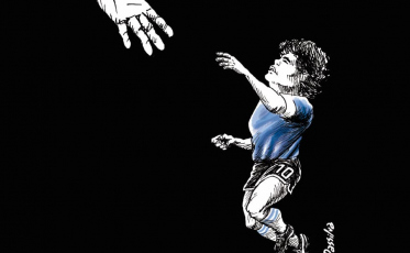 De Zé Dassilva a Maurício de Sousa e Pelé, as homenagens a Maradona