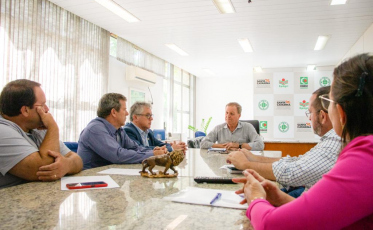 Tiago Zilli participa de audiência com secretário da Agricultura e solicita apoio para o setor