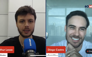 Assista: Diego Castro participa do 60 Minutos