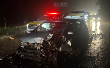 Acidente na SC-108 deixa quatro pessoas feridas em Urussanga