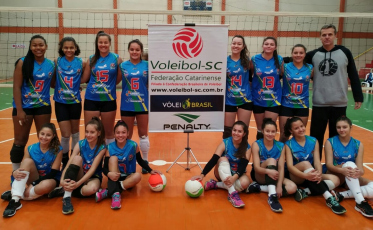 Em casa, Forquilhinha em segundo lugar no vôlei