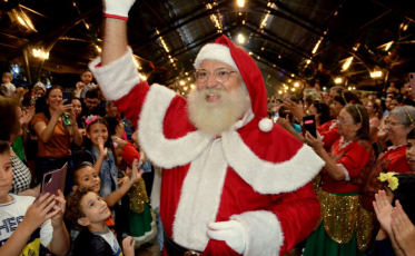 Papai Noel chega nesta sexta-feira em Siderópolis