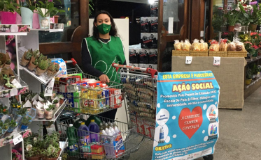 Projeto de Extensão da Unesc arrecada mantimentos para famílias de escolas municipais