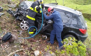 Grave acidente de trânsito é registrado em Urussanga