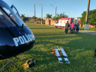 Motociclista fica gravemente ferido em acidente na BR-101 