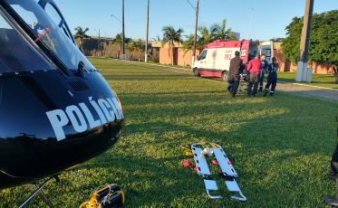 Motociclista fica gravemente ferido em acidente na BR-101 