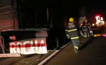 Um morto e dois feridos em colisão traseira