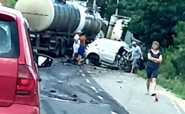 Mãe e filho morrem em acidente