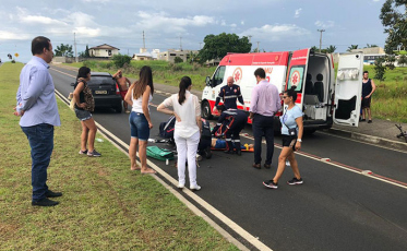 Ciclista atropelada na Via Rápida morre