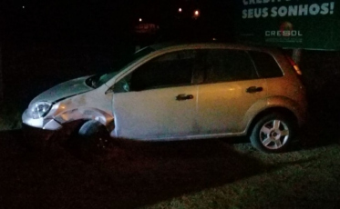 Motorista embriagado causa acidente na SC-435