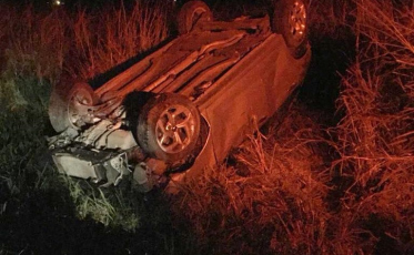 Capotamento na BR-101 em Maracajá