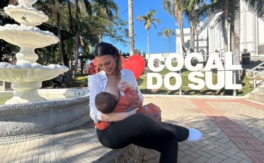 Cocal do Sul terá ações de apoio à amamentação durante o Agosto Dourado