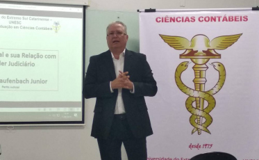 Especialista aborda trabalho de perito judicial na Unesc
