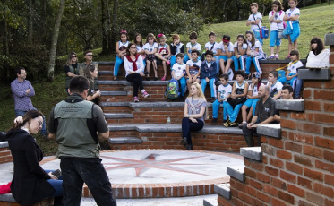 Estudantes visitam a Reserva Biológica São Francisco
