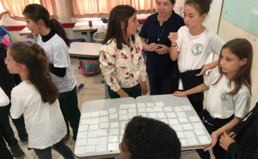 Alunos de Nova Veneza participam do “Brincando de Preservar”