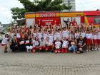 Alunos premiados em concurso dos Bombeiros recebem calendários