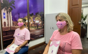 Em Cocal do Sul, trabalho voluntário no combate ao câncer