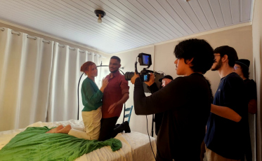 Atriz criciumense protagoniza filme gravado em Balneário Camboriú