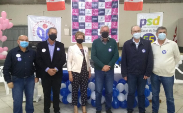 PP e PDT lançam Aninha em Cocal do Sul