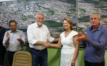 Aninha assume a prefeitura de Cocal do Sul