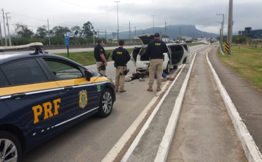 PRF prende dupla que atacou os Correios em Jaguaruna