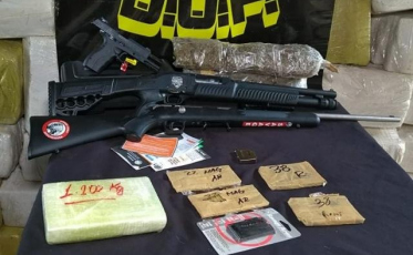 Cinco toneladas de maconha com destino a Criciúma são apreendidas