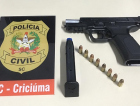 Polícia Civil realiza operação e apreende arma de fogo