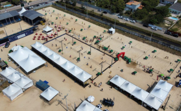 Está tudo pronto para o Mundial de Beach Tennis no Balneário Rincão