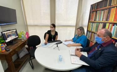 Aula inaugural para os professores marca início do ano letivo em Criciúma