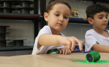 Alunos do ensino integral do Colégio Satc retornam às aulas