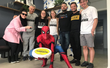 E tudo terminou em pizza no Avesso