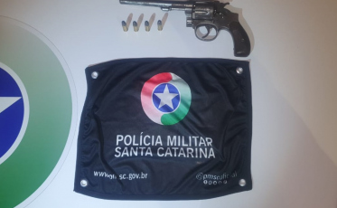 Forquilhinha: Homem é preso por posse irregular de arma de fogo
