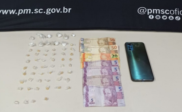Homem é preso por tráfico de drogas em Siderópolis