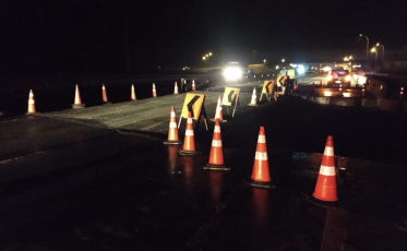 BR-101: PRF admite que reabertura de faixa para o sul é precária (VÍDEO)