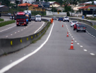 Fluxo na BR-101 em Araranguá sofre desvio