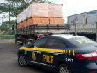 PRF flagra 26 toneladas de excesso de peso na BR-101