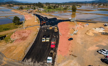 BR-285 está 85% pronta em Timbé do Sul