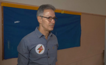 Romeu Zema vota em Minas Gerais