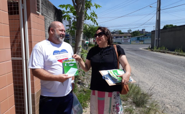 Moradores da Próspera recebem orientações sobre saneamento