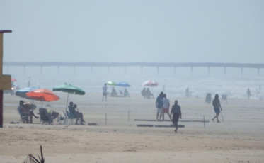 Balneários do sul agem contra aglomerações