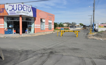 Rincão inicia mais dois quilômetros de pavimentações