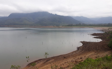 Menos água na Barragem do Rio São Bento