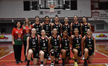 Basquete feminino do Mampituba/SATC/FME Criciúma disputa final do Catarinense Sub-19