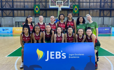 Basquete do Colégio Satc é destaque nos Jogos Escolares Brasileiros 