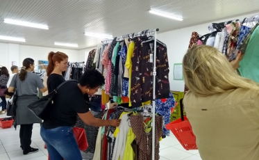 Bazar da Nossa Casa no Centro Cultural Jorge Zanatta