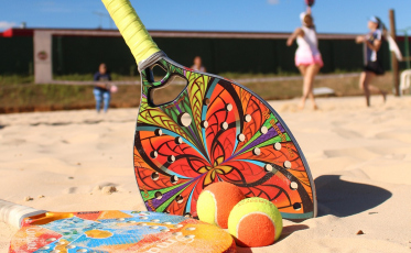 Mampituba realiza aulão de beach tennis para crianças