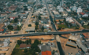 Segunda etapa: viaduto e trincheira permitem um novo eixo de desenvolvimento em Criciúma