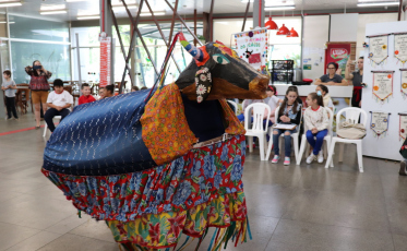 Unesc recebe escolas no 5º Encontro de Bois de Mamão